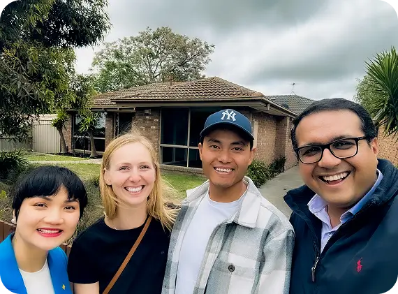 Happy investment property buyers with their Independent Buyers Agent