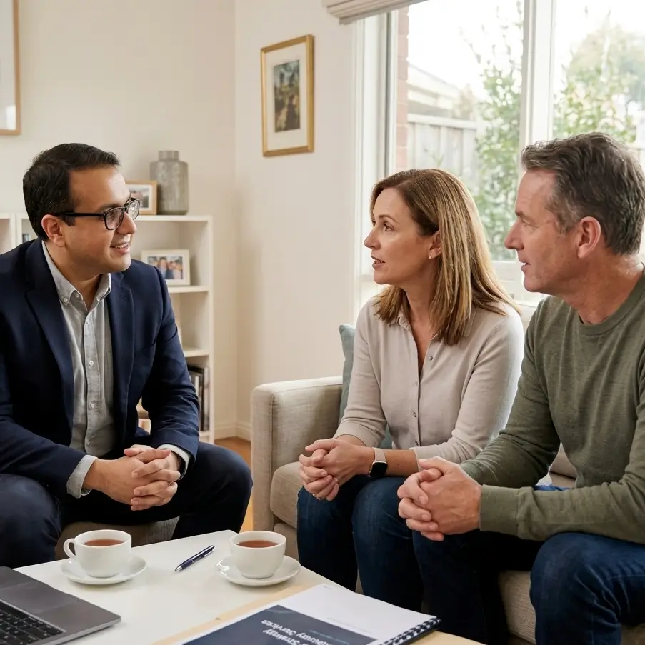 Independent property advisory consultation with first home buyers